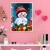 Snowman - Full Round Diamond Painting