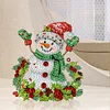 Acryl Weihnachten Schneemann (Kopfschüttelfunktion) - 5d DIY Basteln Ornament