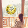 Diamond Painting Acrylic Single-Sided Drill Love Bible Verse Sign Pendant for Home Decor