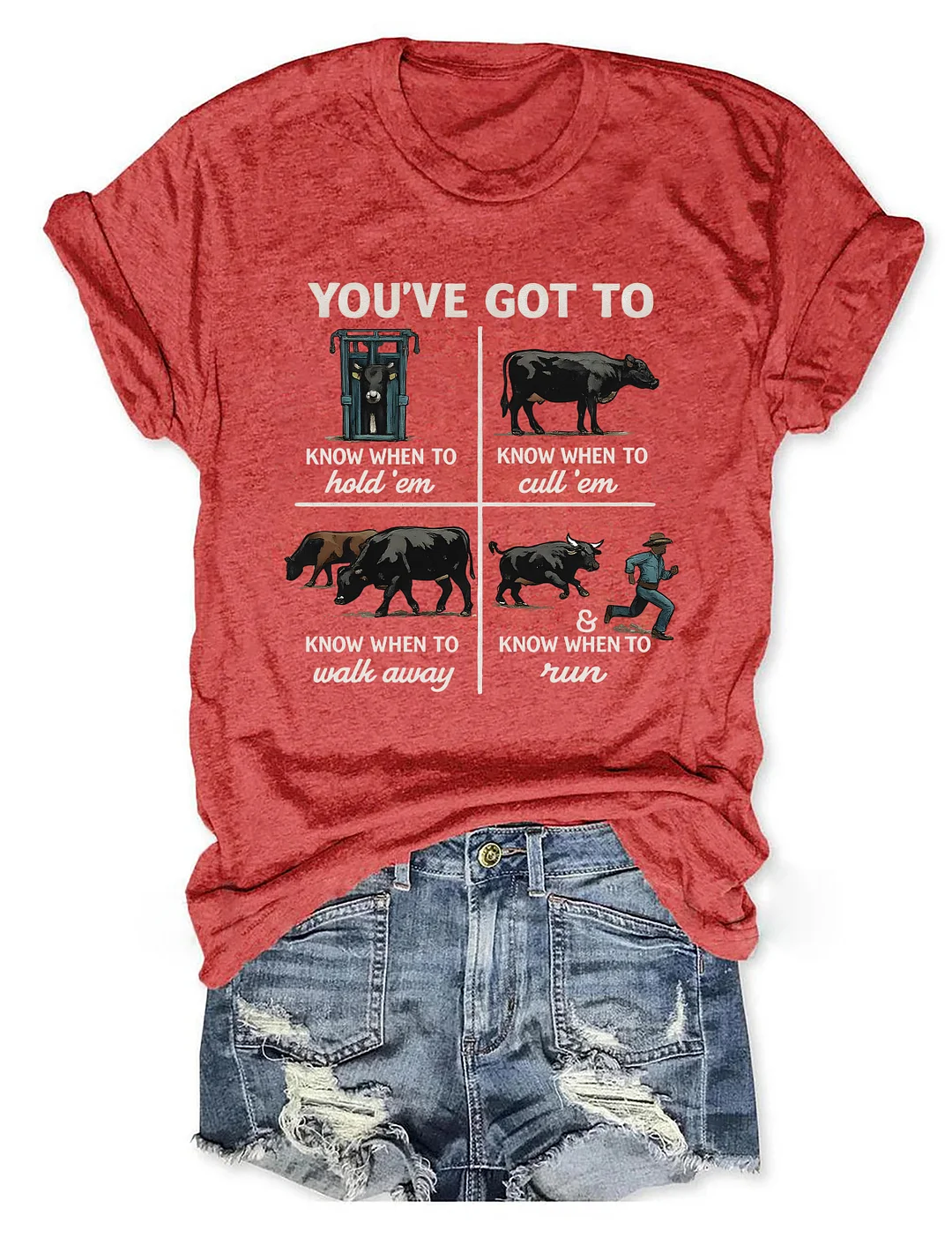 You've Got To Know When To Hold'em T-shirt