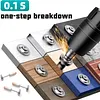 Concrete Nail Gun Kit Mini Wall Anchor Wire Slotting Device for Steel & Concrete