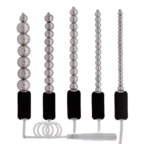 pornhint Pornhint Men E-Stim Urethral Plug Dick Dilator Electro Penis Plug Stretcher CBT Enhancer Libido