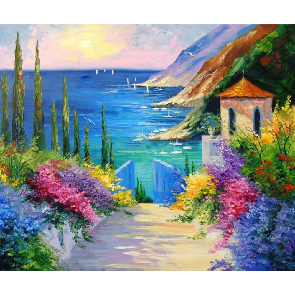 

Seascape - Square Drill Diamond Painting - 40*30CM, 501 Original