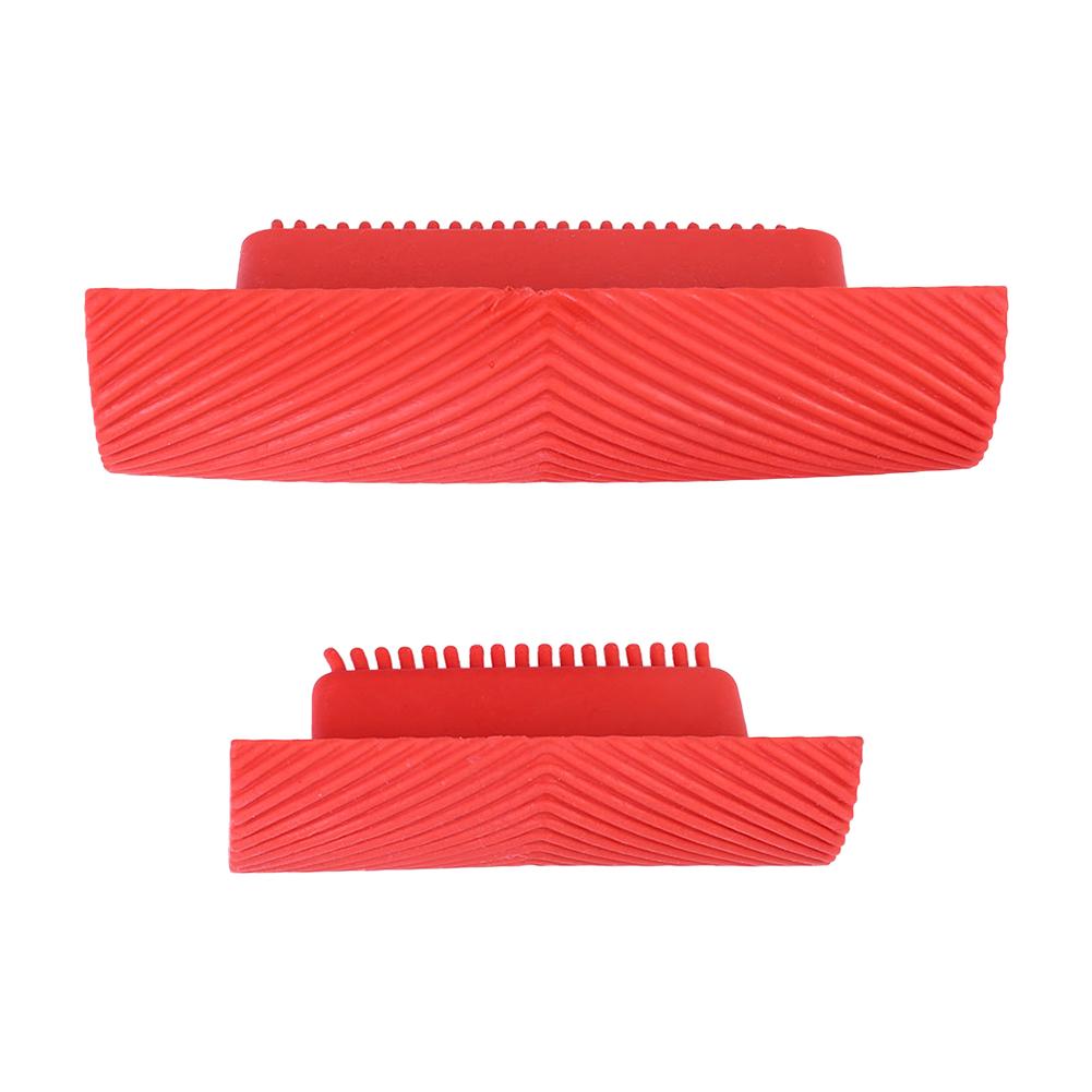

2Pcs Diy Rubber Roller Embossed Paint Roller Wall Texture Stencil Brush, 501 Original