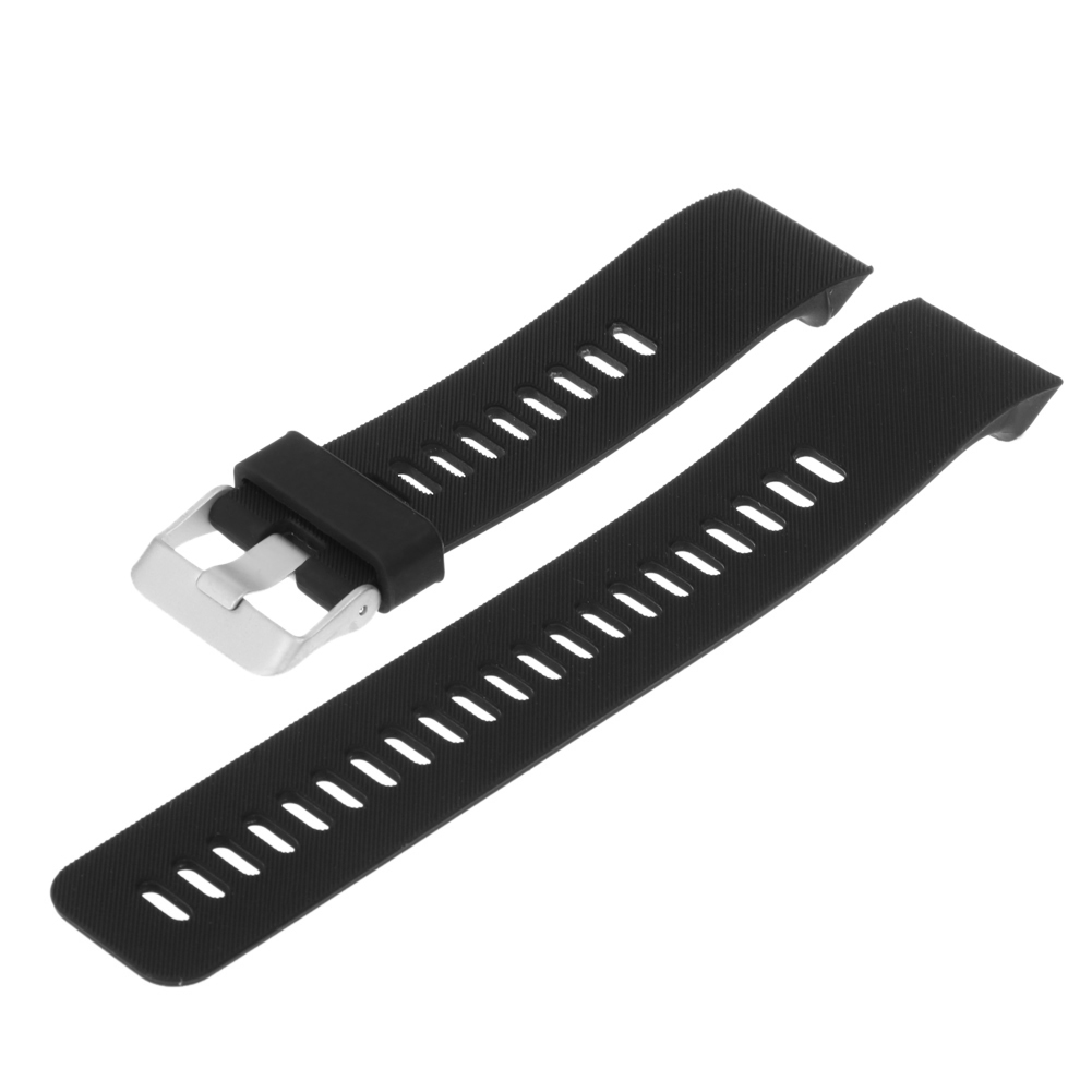 

Silicone Strap Replaceable Watch Band With Tools for Garmin Forerunner 35, Black, 501 Original