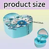 DIY Diamond Painting Heart-Shaped Jewelry Box Decorative Storage Case Home Decor