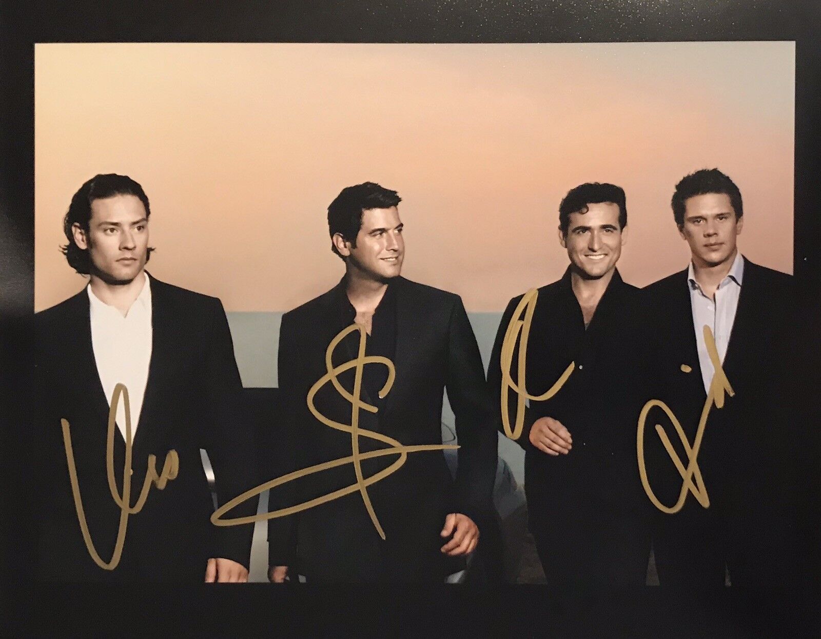 IL DIVO Signed Autographed 8x10 Color Photo Poster painting