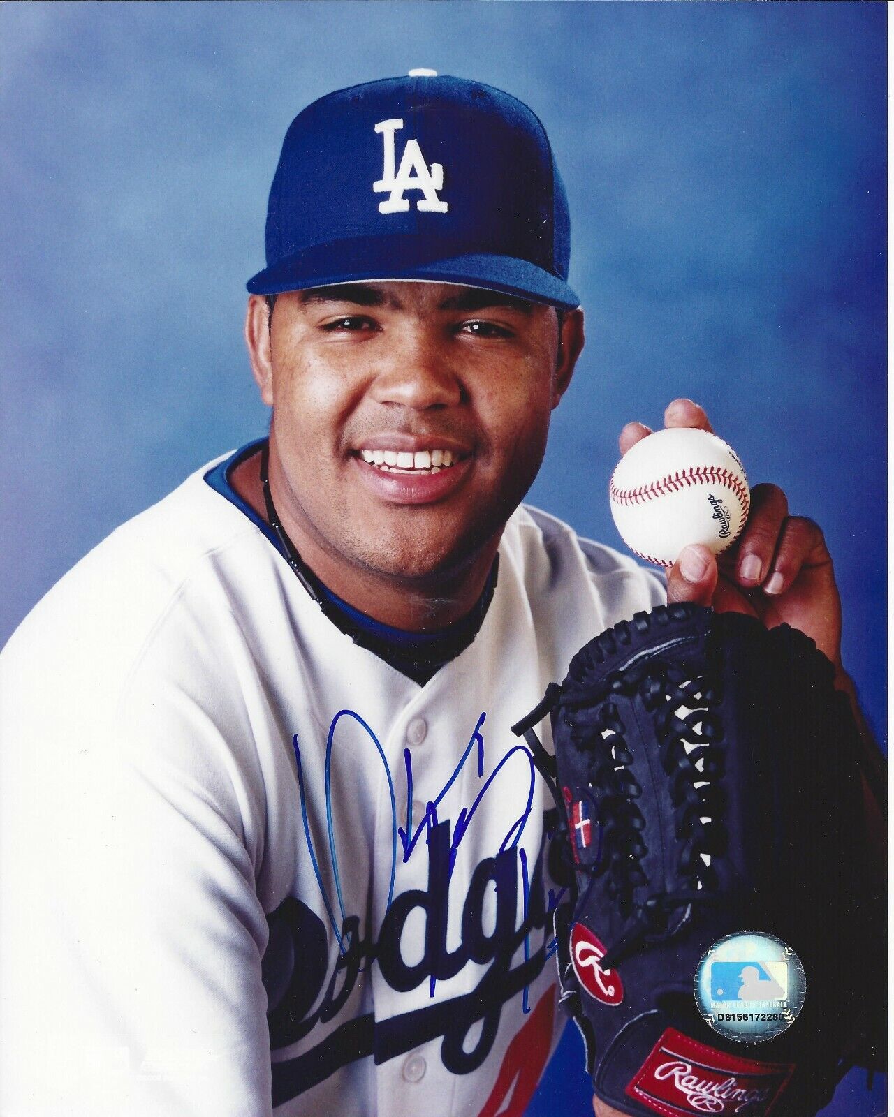 Odalis Perez Autographed 8x10 Los Angeles DodgersB212