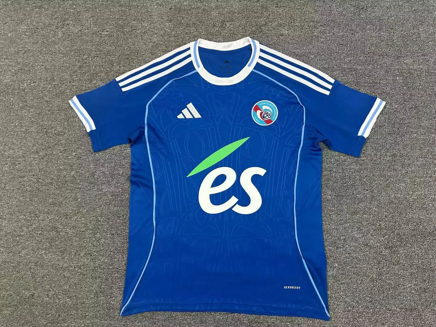 2025-2026 Strasbourg Home Football Shirt 1:1 Thai Quality- Maxi Kit