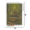 Forest Fawn Made Of Books  | Full Round Diamond Painting Kits