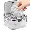 Hair Accessories Organizer Clear Hair Tie Organizer for Laundry Pods Cotton Swab