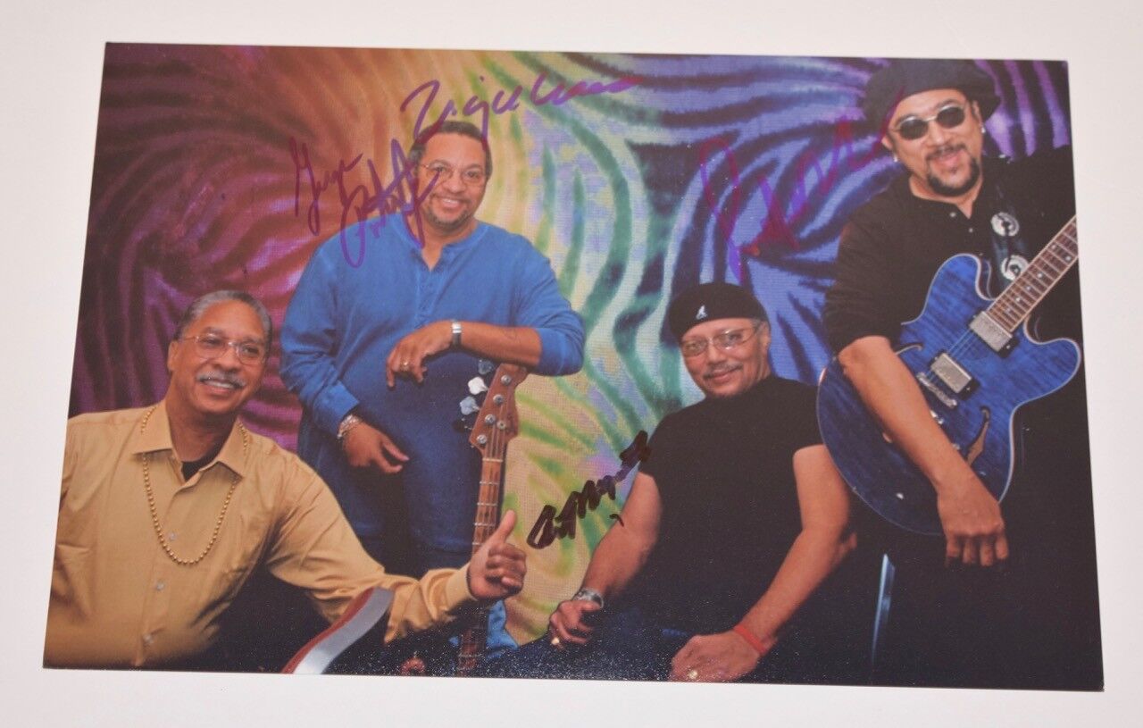 The Meters Band Signed 8x12 Photo Poster painting Nocentelli Porter Jr Modeliste Neville COA