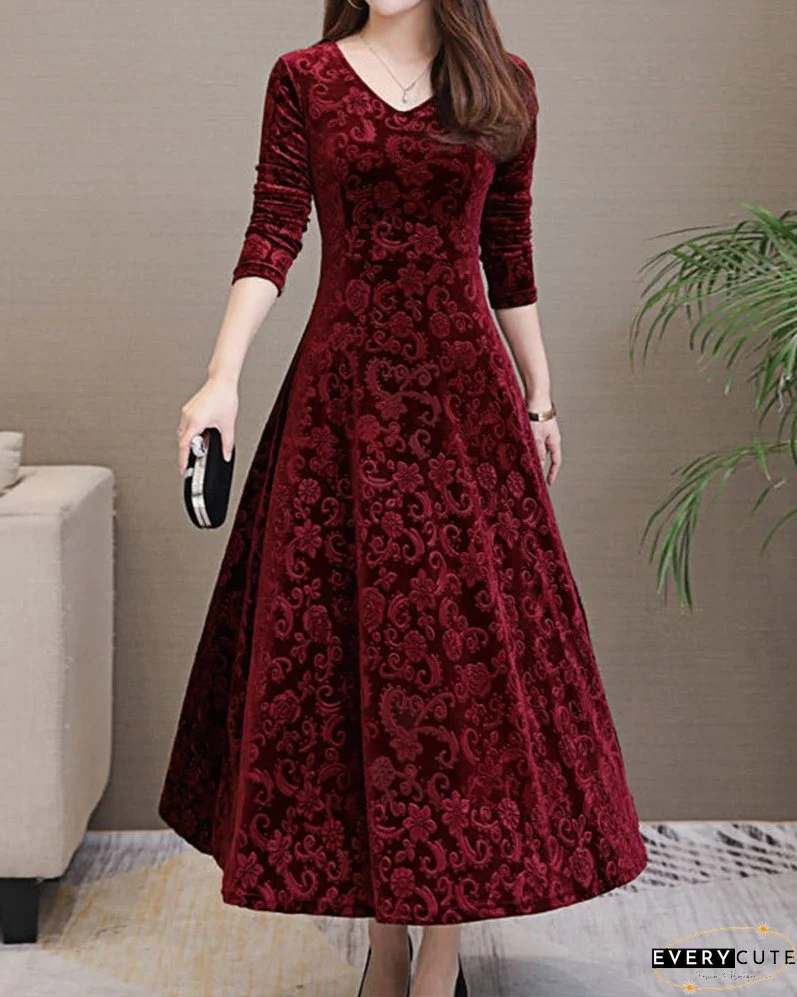Effortless and Classy winter Dress