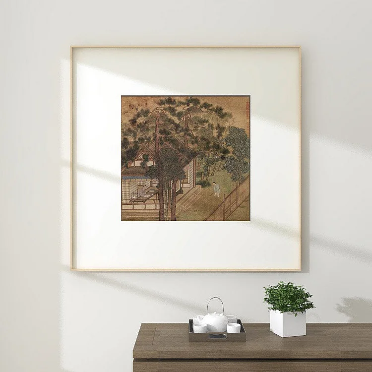 T2048 Reading in the Hills - Giclee Fine Art Print