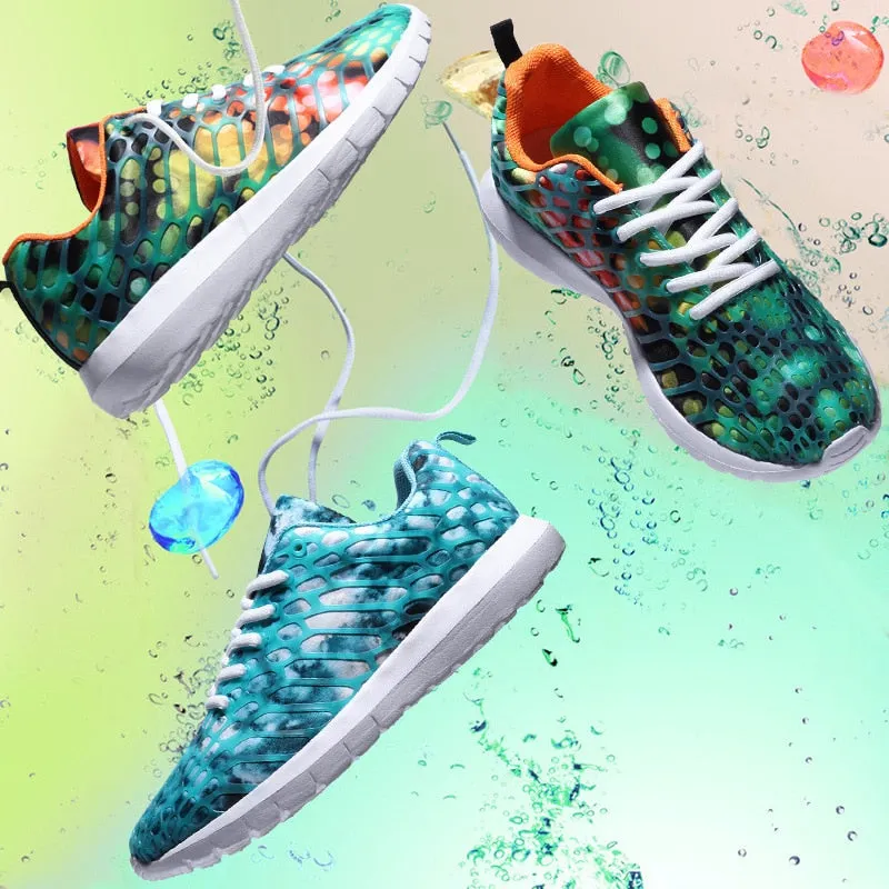 New Platform Sneakers Shoes Breathable Casual Shoes Woman Fashion Height Increasing Ladies Shoes Plus Size 35-46 Flats Shoes