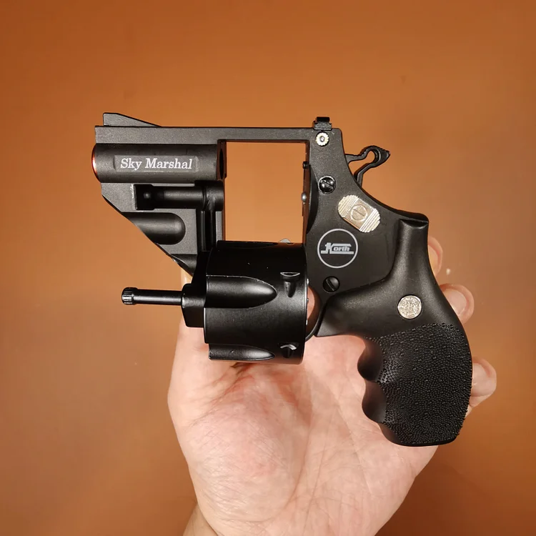 Revolver Toy Gun with 8-10 Meter Range
