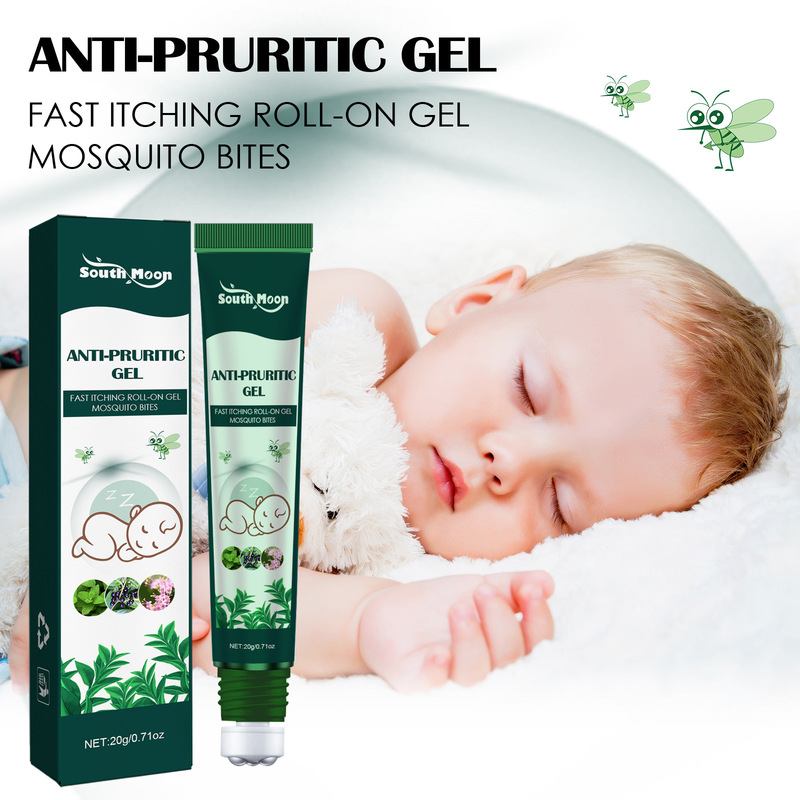 South Moon-Anti-mosquito and anti-pruritic ball gel mosquito bites portable to relieve itching skin and remove bacteria care