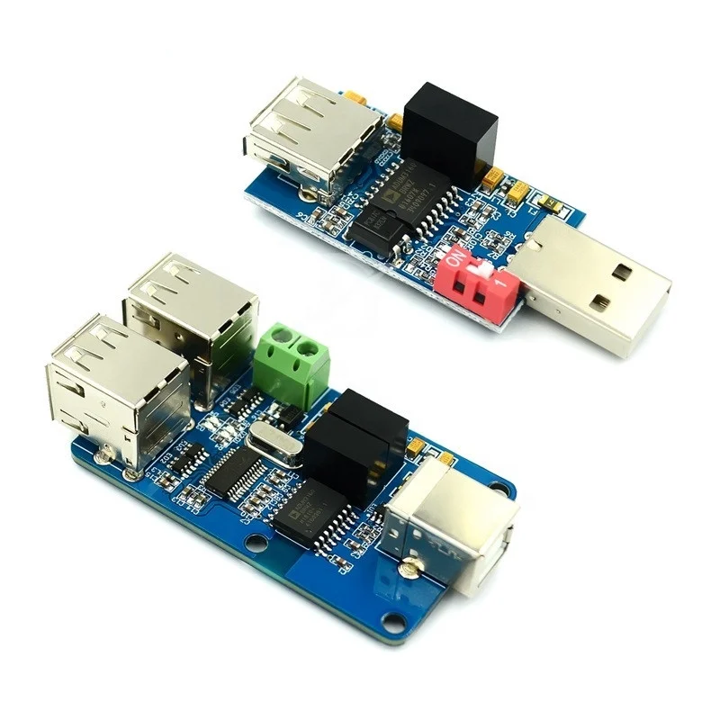 USB Isolator Module USB Isolator Hub USB to 4 Port / 1 Port Isolation Module Coupling Protection Board ADUM3160