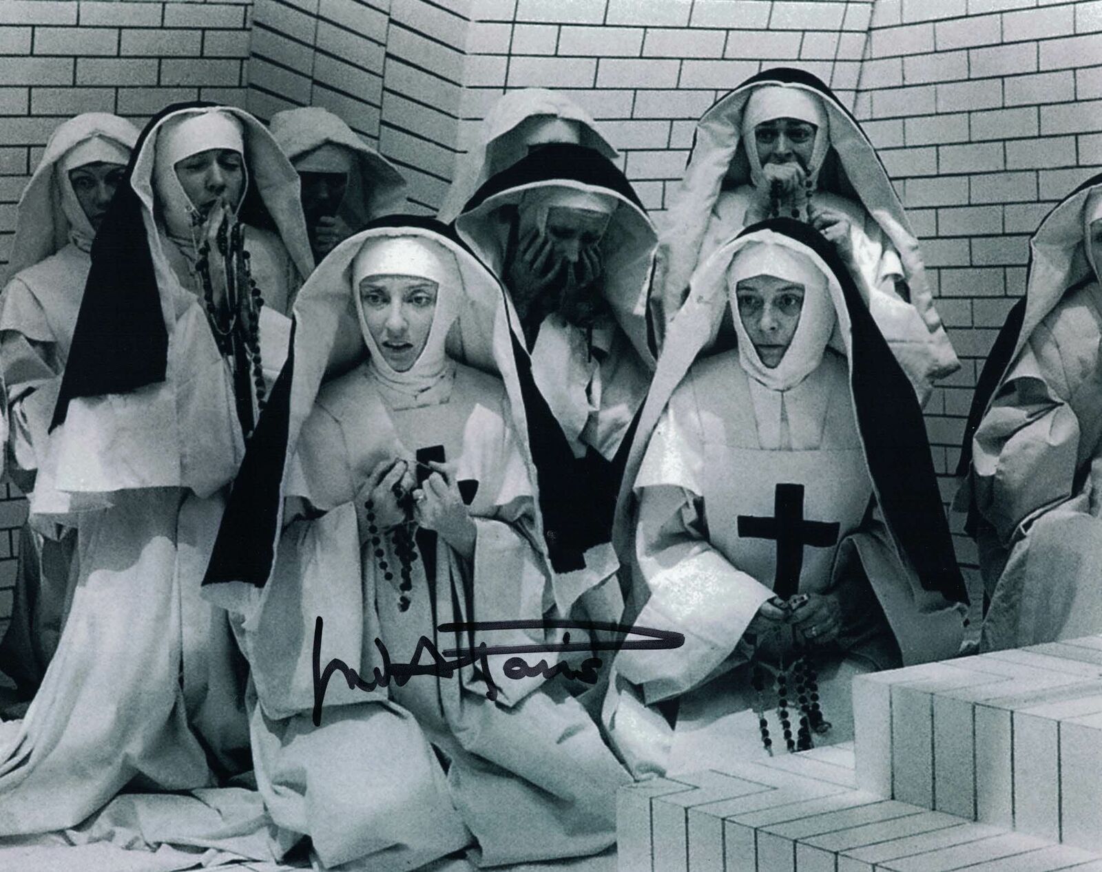 JUDITH PARIS - Sister Judith in The Devils- hand signed 10 x 8 Photo Poster painting