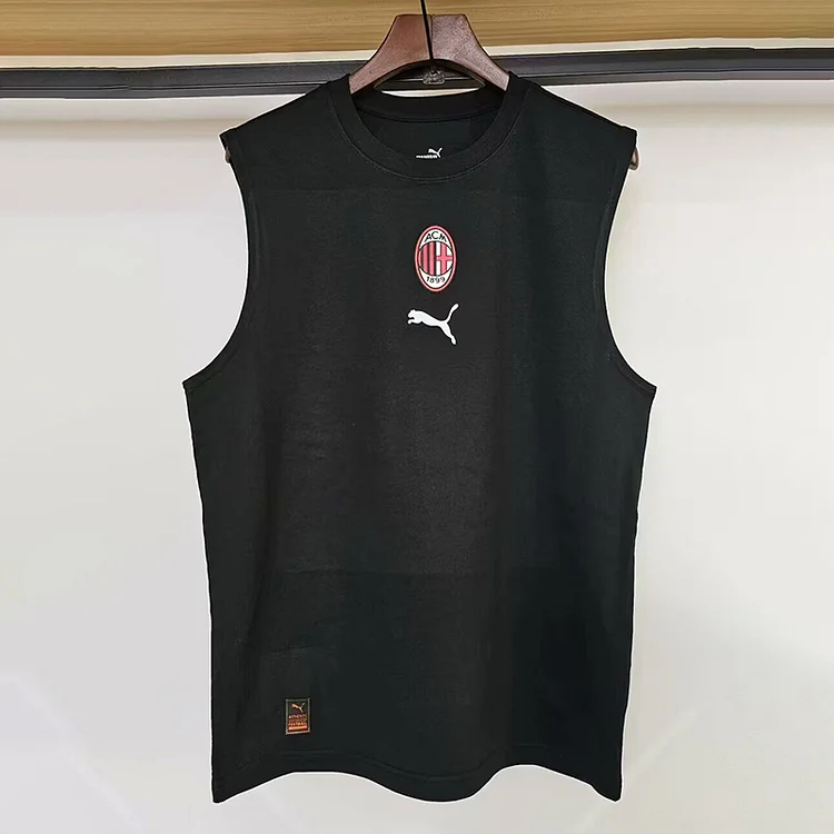 Fans 25/26 AC Milan black cotton tank top