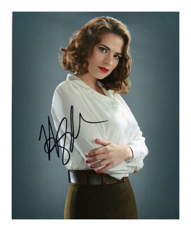 HAYLEY ATWELL AUTOGRAPHED SIGNED A4 PP POSTER Photo Poster painting PRINT 1