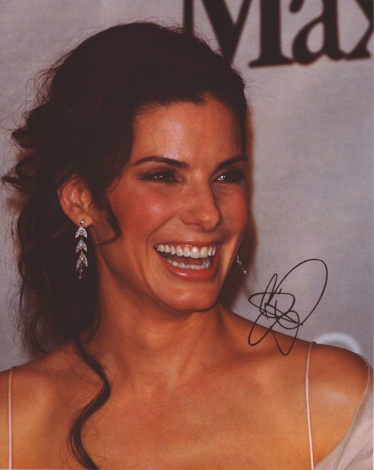 SANDRA BULLOCK AUTOGRAPH SIGNED PP Photo Poster painting POSTER 1