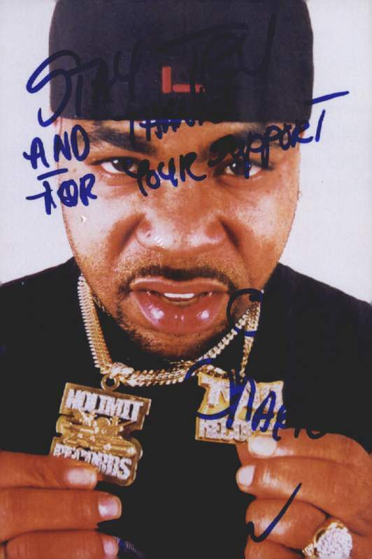 No Limit Records Awood Johnson Mr Magic signed rap 4x6 Photo Poster painting W/Cert Autograph A8