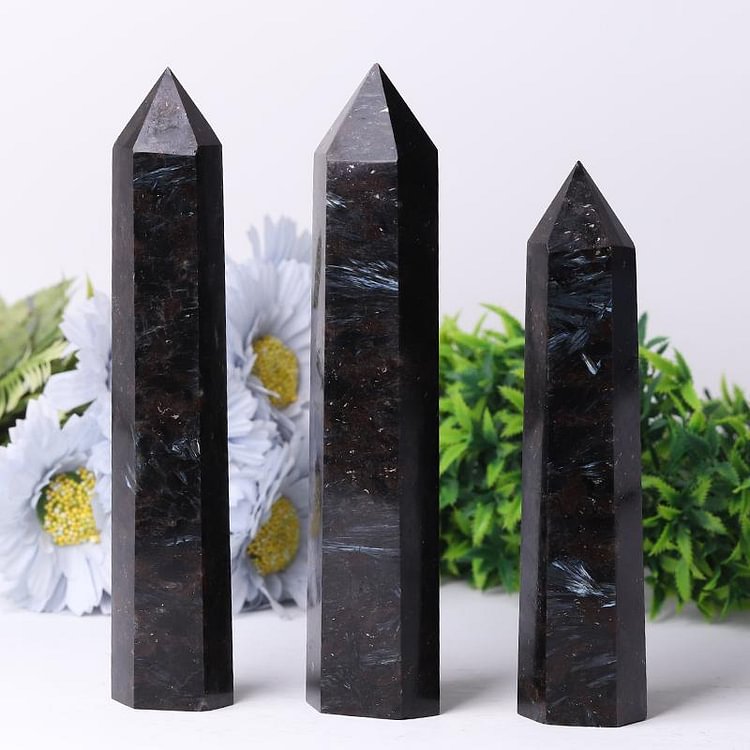Flanshing Astrophylite Towers Points Bulk Healing Crystal wholesale suppliers