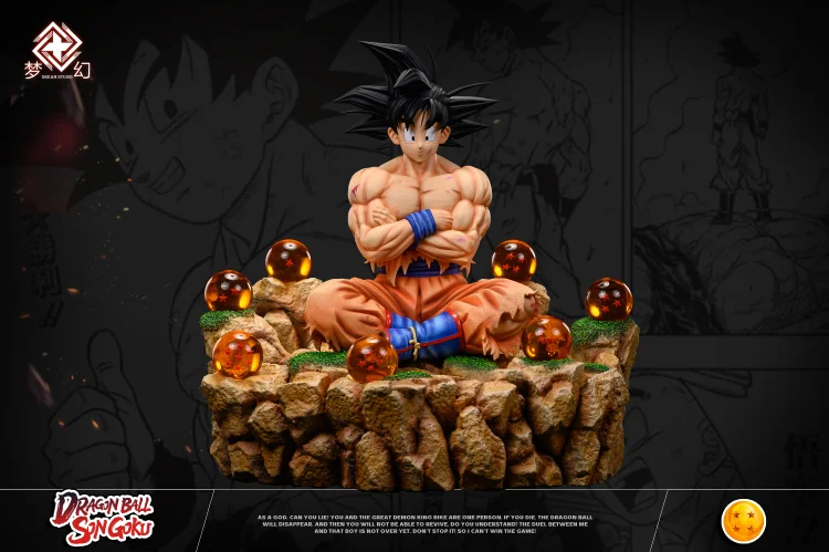 PRE-ORDER Dream studio - DRAGON BALL  Sitting Goku 1/6 & 1/4 Staute(GK)-