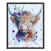 Highland Cattle-11CT Stamped Cross Stitch 40*50cm