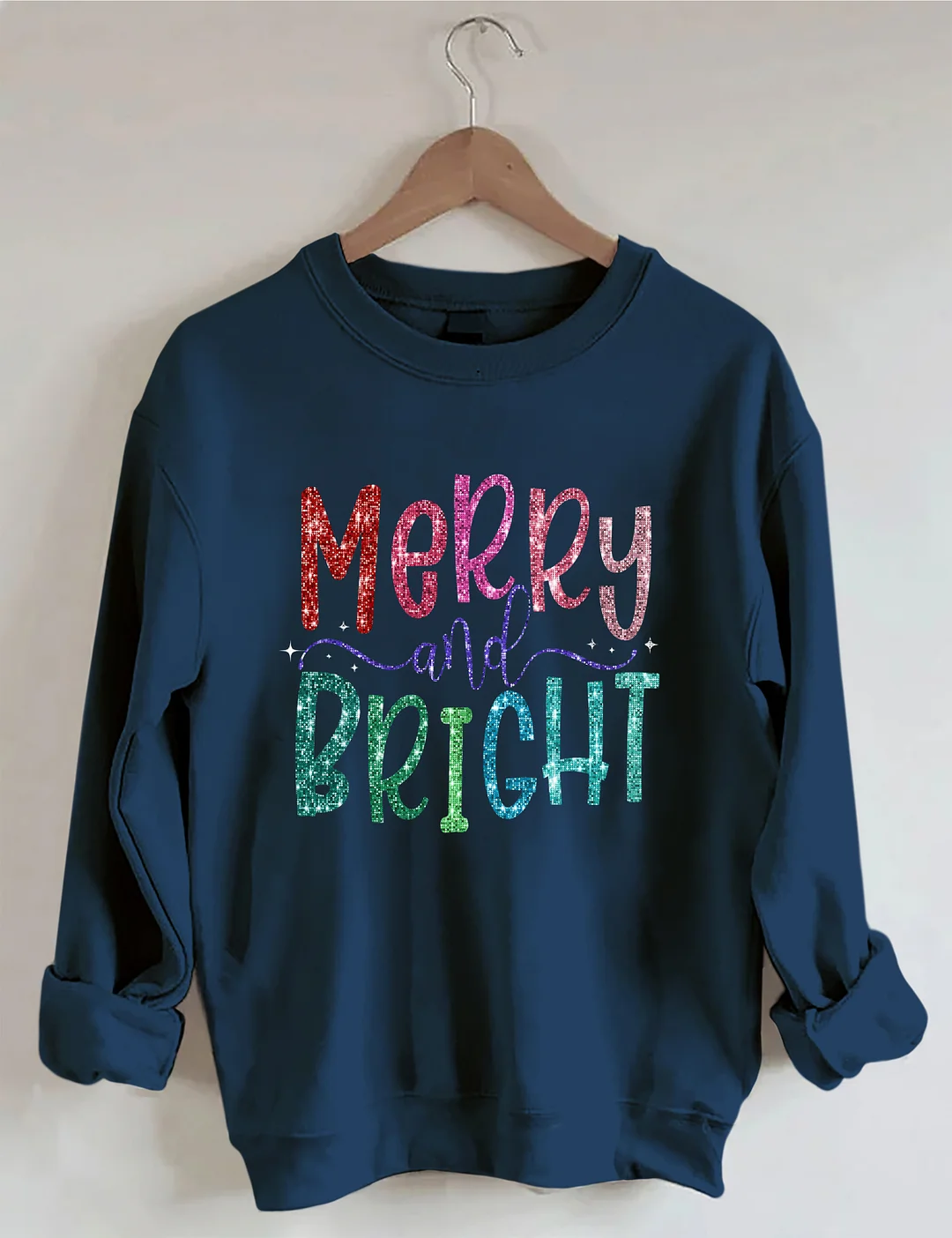 Merry And Bright Christmas Sweatshirt