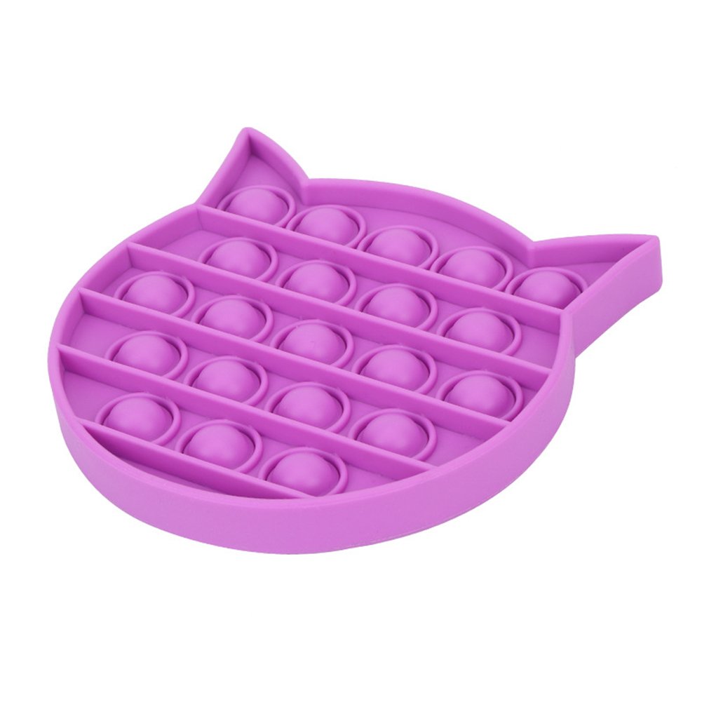 

Soft Game Board Push Bubble Autism Reliever Fidget Sensory Toys (Purple), 501 Original