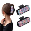 2Pcs Mandala DIY Diamond Hair Claw Clips Making Kit for Women Ladies & Girls