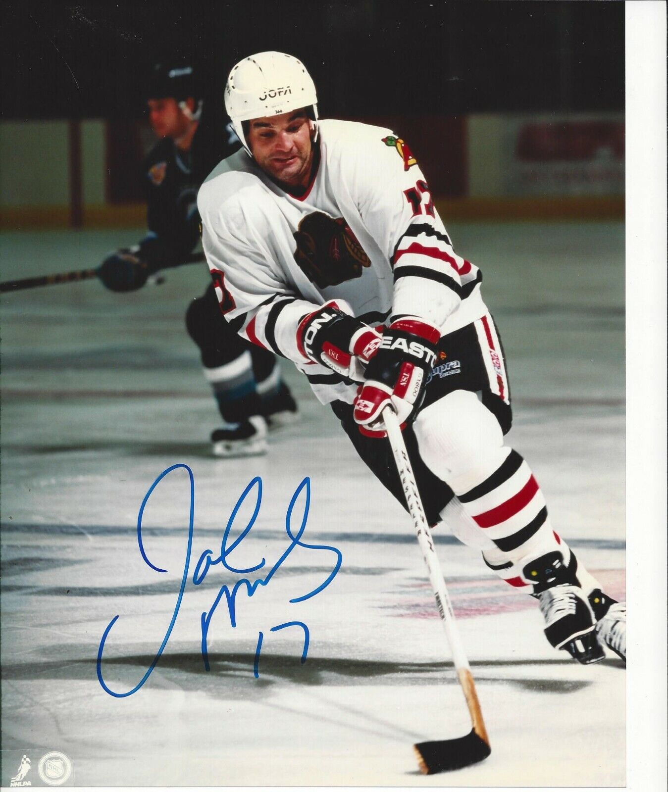 Joe Murphy 8x10 color Photo Poster painting Chicago Blackhawks#S218