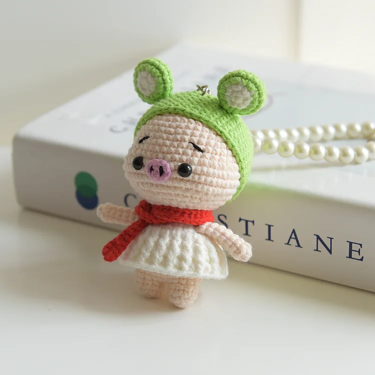 YarnSet-Piggy Keychain Crochet Starter Kit