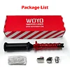 NEW WOYO PDR101 Car Paintless Dent Repair Tool with Steel Tabs Kit Set for Aluminum & Iron & Metal, Automotive Reusable 2.2 lb /1kg Slide Hammer With Cold Glue PDR Tools
