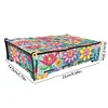 (US Local)DIY Special Shaped Crystal Painting Classic Mandala Style Storage Box Ornament Kit