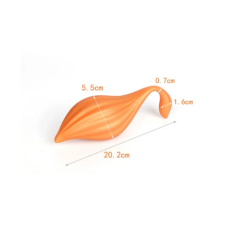 Liquid Silicone Double Fox Tail Anal Plug
