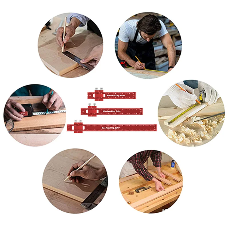 SAKER® Woodworking Ruler