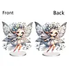 Diamond Painting Acrylic Double-sided Effect Fairy Ornament Kit for Decoration
