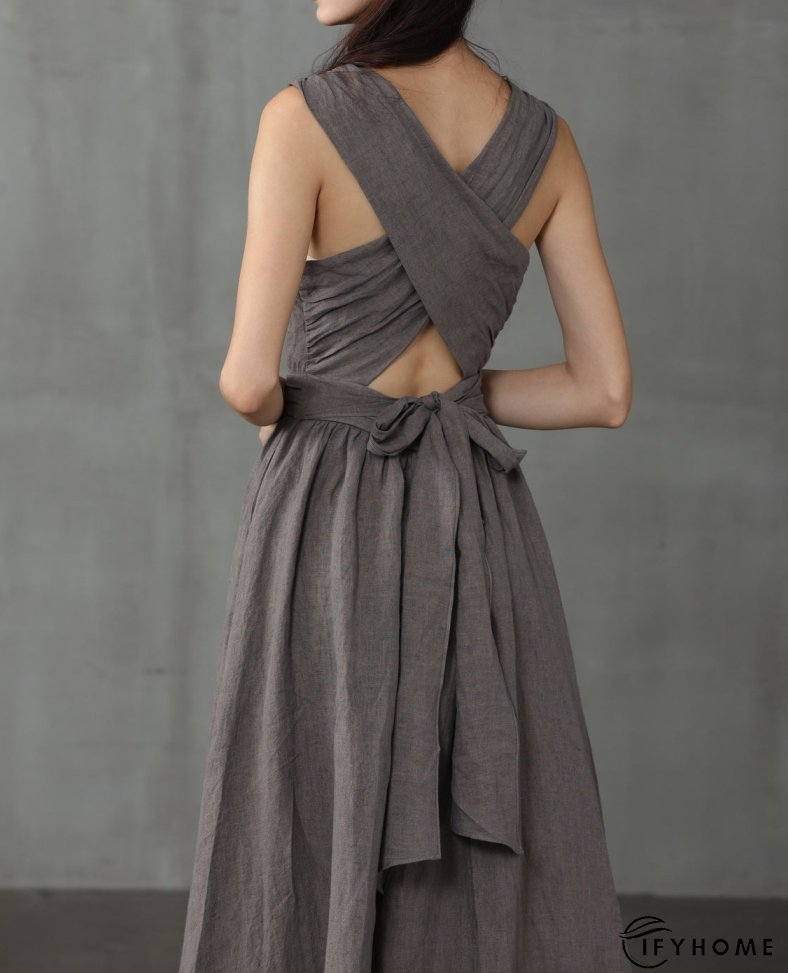 Cross Back Cocktail Dress | IFYHOME