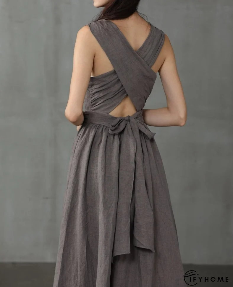 Cross Back Cocktail Dress | IFYHOME