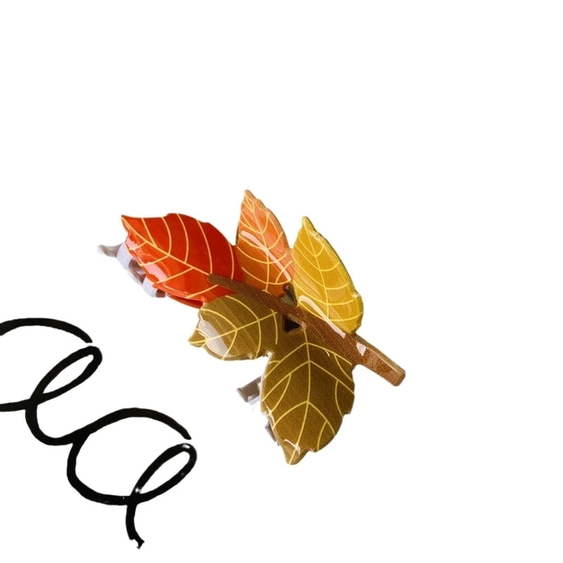 Women’s Minimalist Color Block Arylic Hair Claws