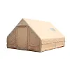 [US Local Warehouse] Inflatable Camping Tent with Pump Waterproof Windproof Blow Up Tent for Outdoors