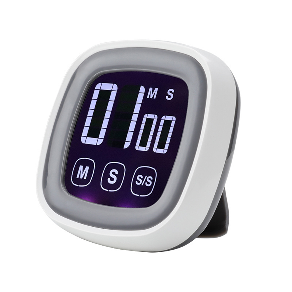 

LED Touch Screen Digital Kitchen Timer Magnet 99M 59S Countdown Alarm Clock, 501 Original