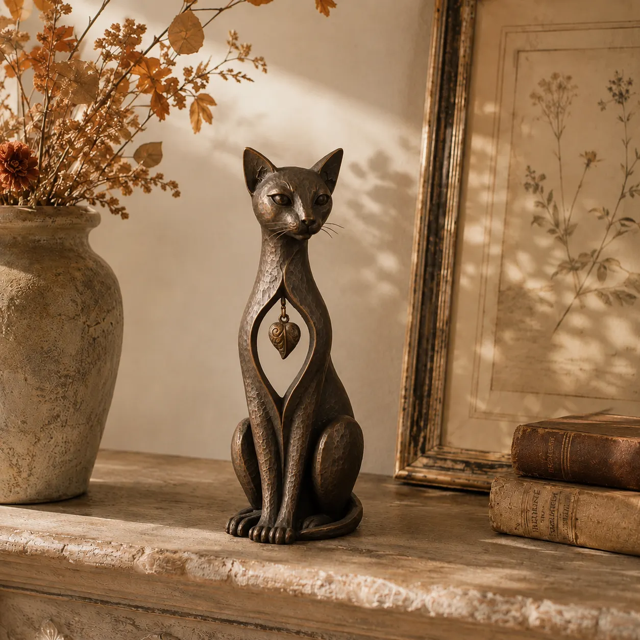 Sphynx sculpture side view
