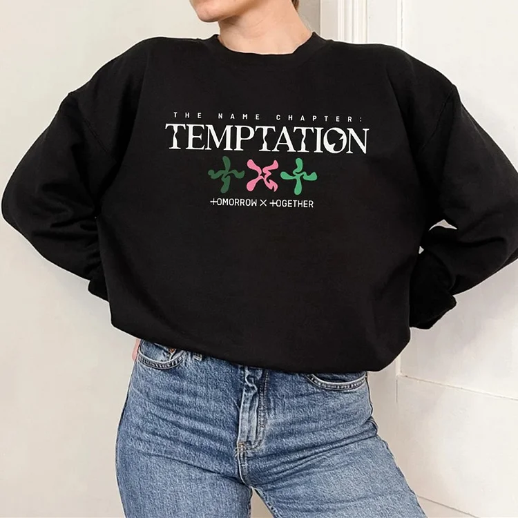 TXT The Name Chapter: TEMPTATION Printed Sweatshirt