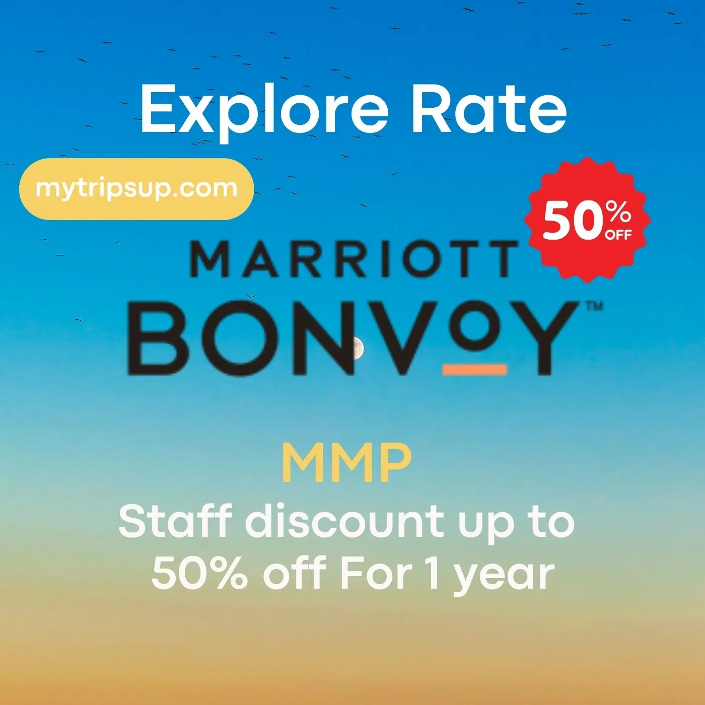 mytripsup Marriott Explore Rate/MMP