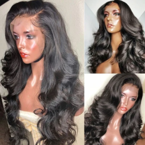 360 Lace Wig Natural Sexy Predecessor Wave Human Wig | Black/Brown Wig