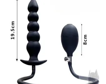 Anal Trainer Massage Inflatable Butt Plug , Big Butt Plug , Inflatable  ,Expandable Anal Plug BDSM Mature , Adult Sex Toys